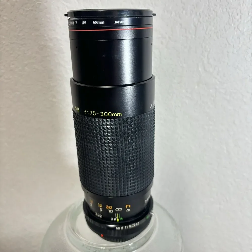 Auto Promaster Spectrum 7 Multi-Coated F=75-300mm 1:5.6 Lens 58mm
